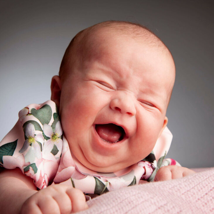 laughing baby photography